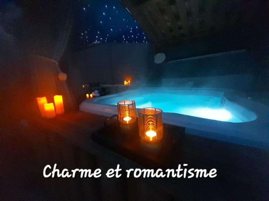 L'Antre Deux Pierres, Romantisme, Jacuzzi Exterieur, Plateau Dinatoire Bouyon المظهر الخارجي الصورة